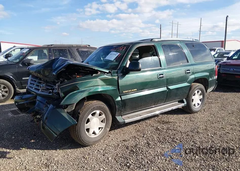 2002 Cadillac Escalade Standard z USA, uszkodzony, nr VIN 1GYEK63N02R100697